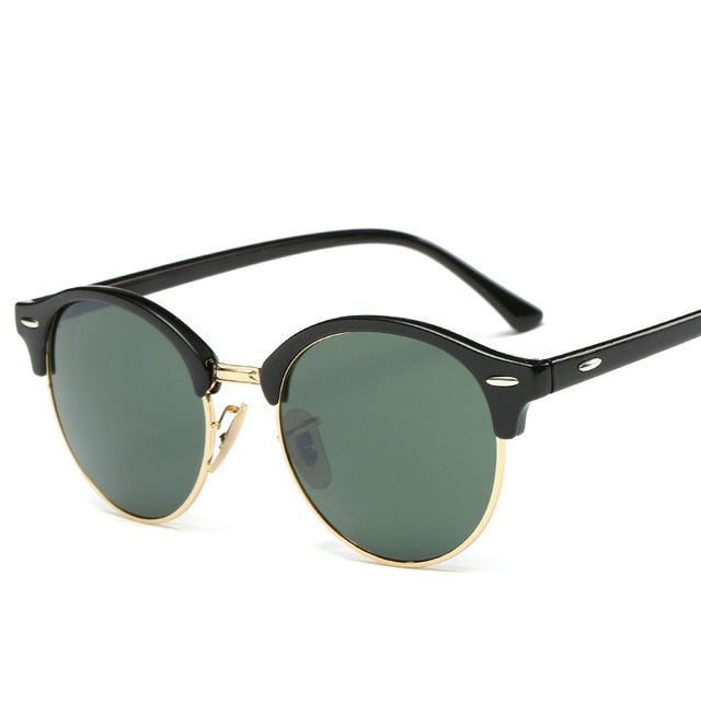 Fashionable unisex sunglasses, perfect for summer. UV400 anti-reflective eyewear with durable alloy frame.