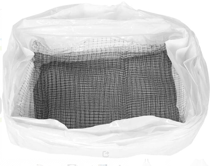 Comparison of a traditional liner vs. a reusable odor control cat litter liner