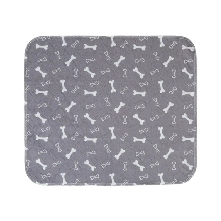 Absorbent dog mat with anti-slip bottom, a reusable pet training solution