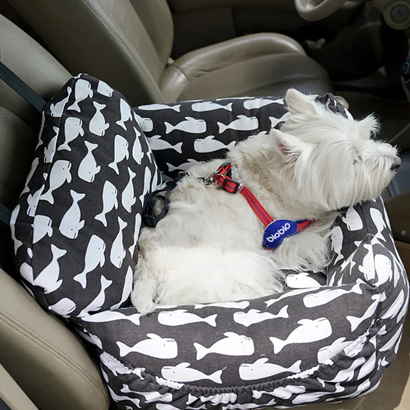 Airline approved pet carrier for small dogs, lightweight and easy to carry.