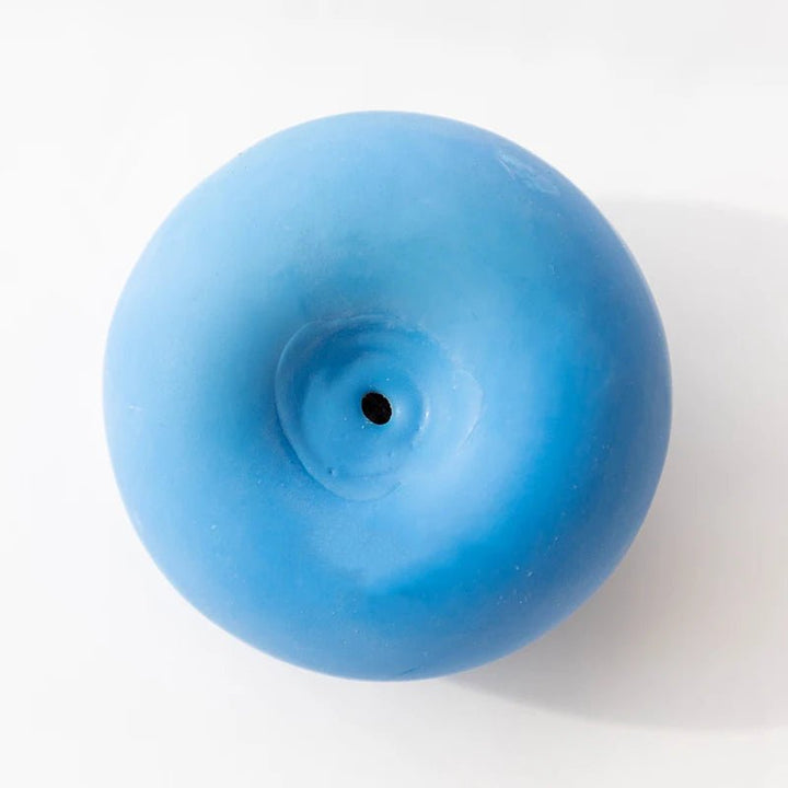 Assorted durable dog chew balls with squeakers, perfect pet supplies for active dogs.