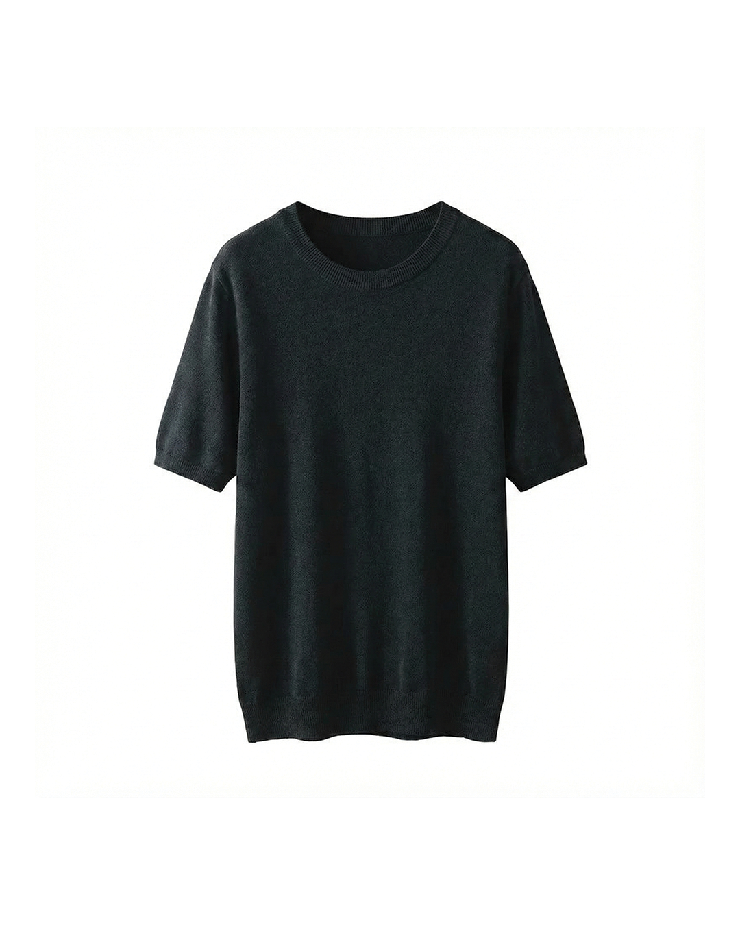 Classic solid color unisex short sleeve shirt, perfect for everyday comfort & versatile styling. Soft o-neck casual top.