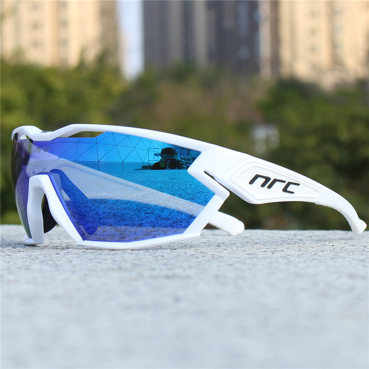 Sleek polarized activewear sunglasses, perfect for cycling, running, & various outdoor adventures.