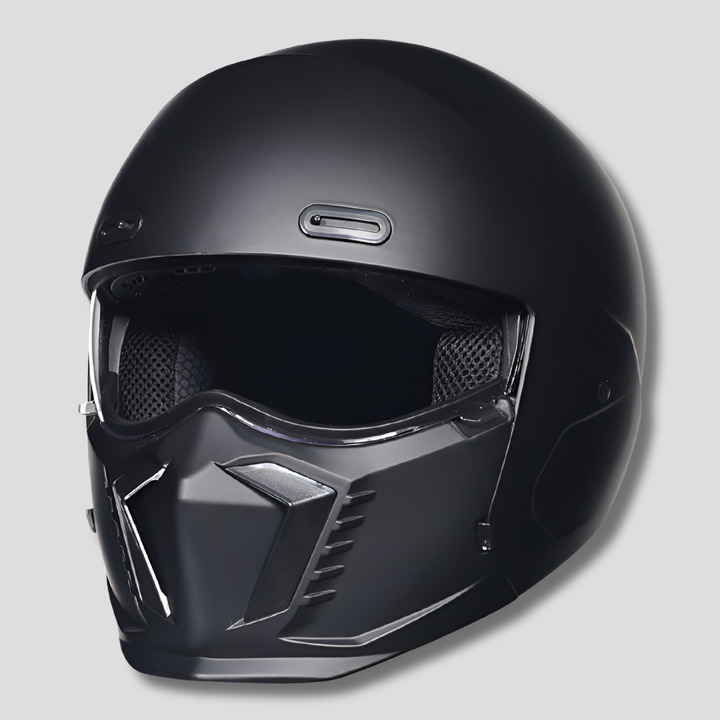 Comfortable fit full face riding gear helmet for unisex, ensuring road safety & protection.