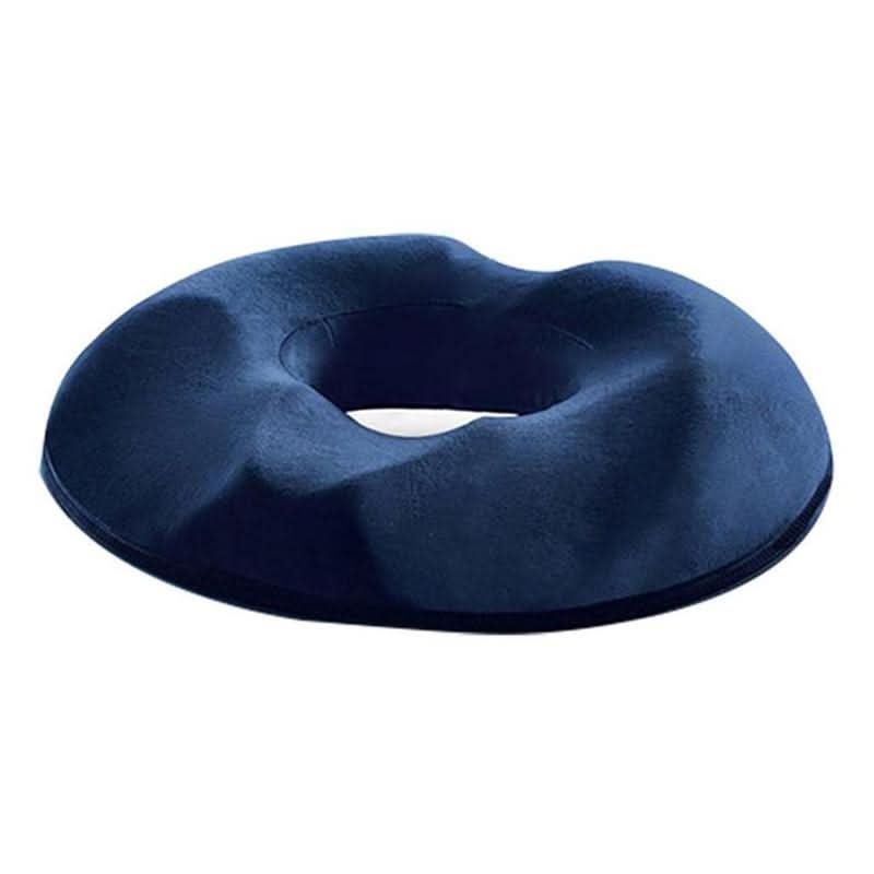 Comfortable orthopedic seat cushion with memory foam for lasting tailbone & back pain relief, any seat.