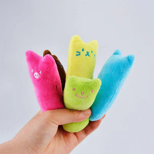 Catnip-filled, scratch-resistant cat toy, a durable and interactive pet supply for felines