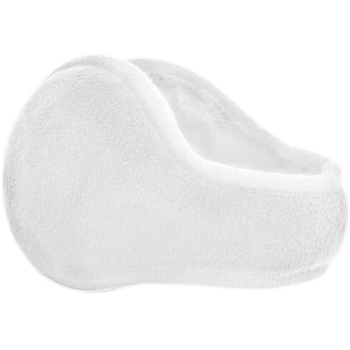 Foldable thermal fleece ear warmers, perfect for men & women's outdoor winter activities.