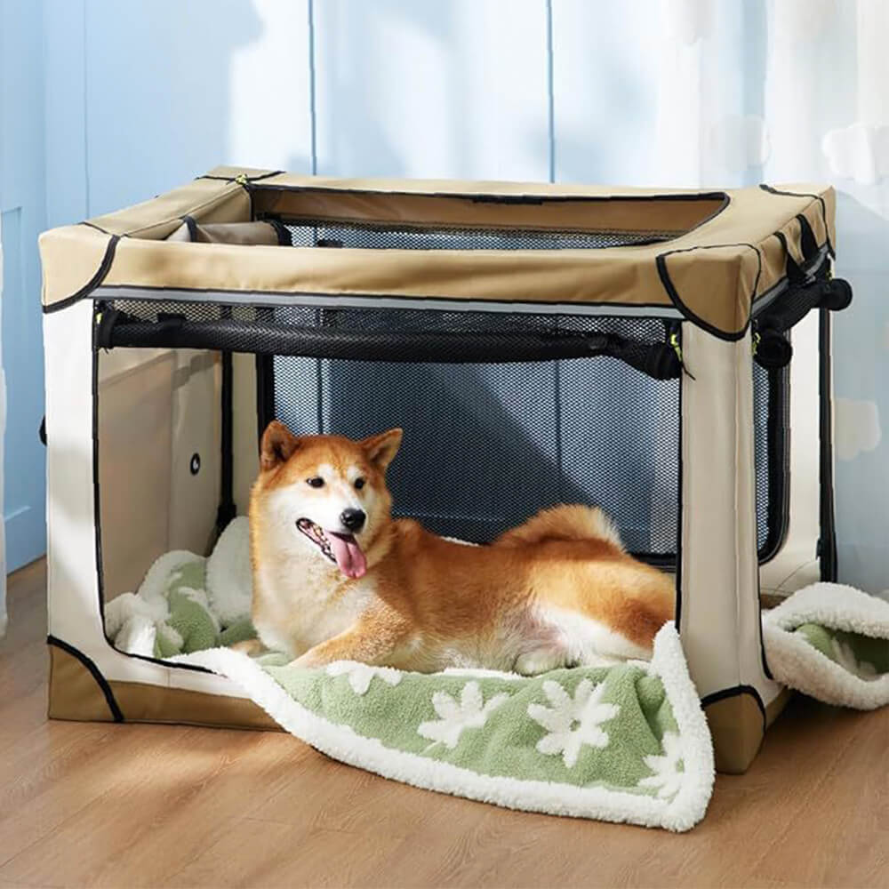 Machine washable waterproof pet blanket, sherpa fleece for maximum pet comfort, great dog bed cover.