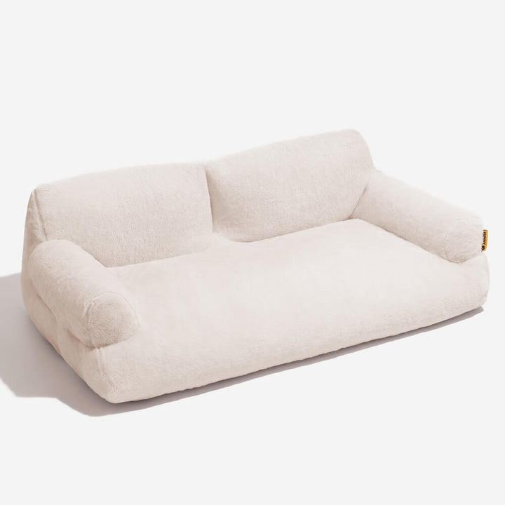 Small dog bed 'Vintage Diamond', a vintage sofa replica for ultimate relaxation