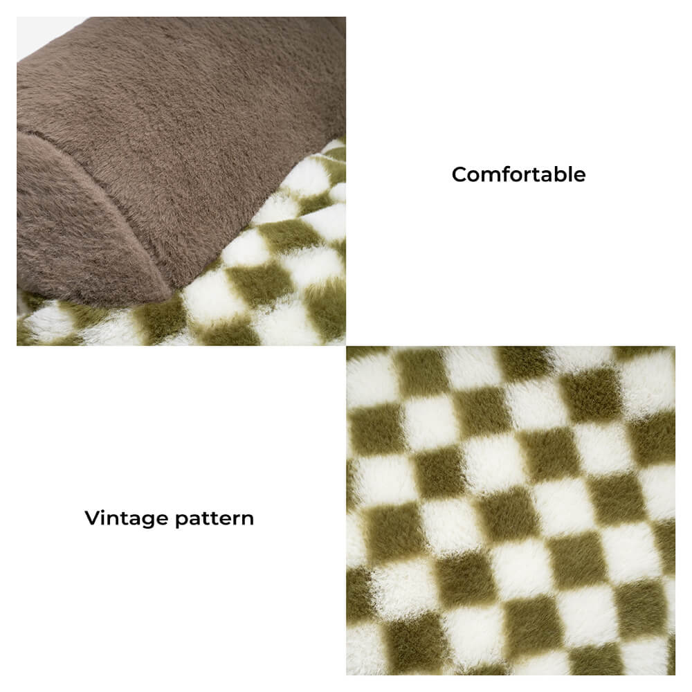 Comfortable pet furniture: Vintage Diamond sofa bed for small dogs & cats