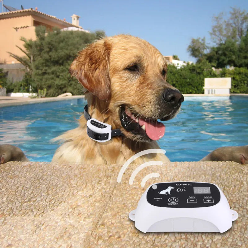 Waterproof wireless dog training collar for pet safety and control with remote